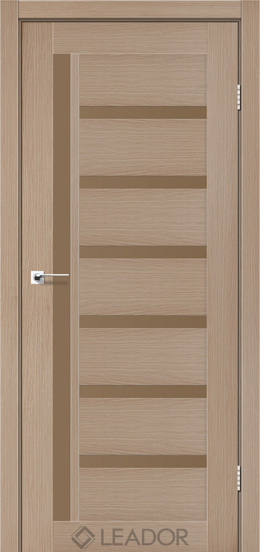 AMARONI_MOKKO OAK_BRONZE SATIN Міжкімнатні двері Leador