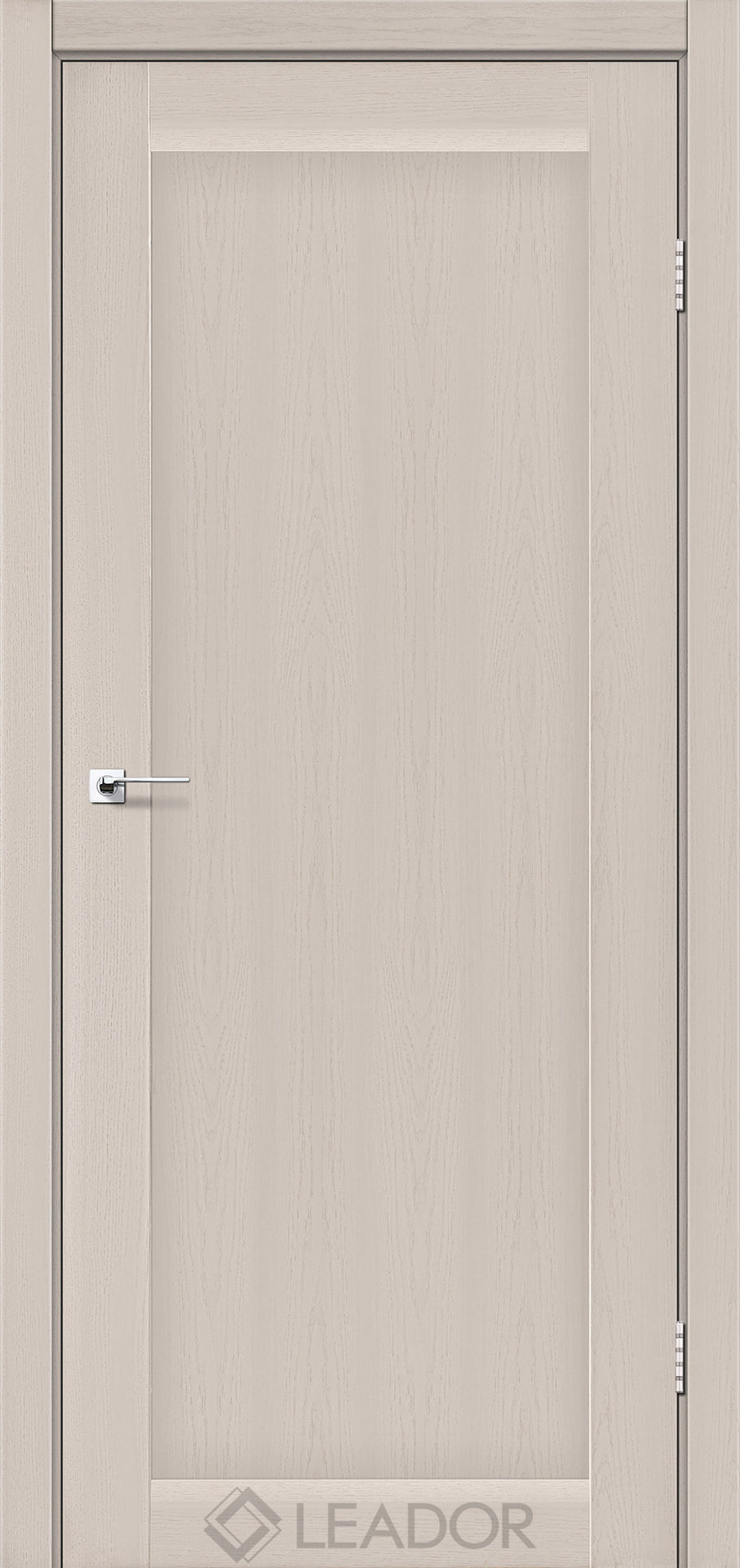 BAVARIA_LATTE OAK_NOGLASS Межкімнатні двері Leador