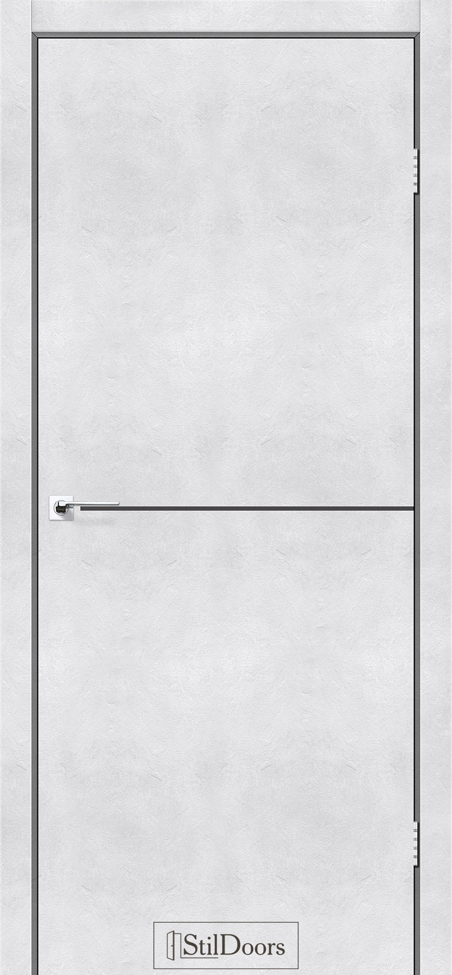 LOFT ALUMINIUM_LC_AlumInAnthracite Межкімнатні двері stil doors