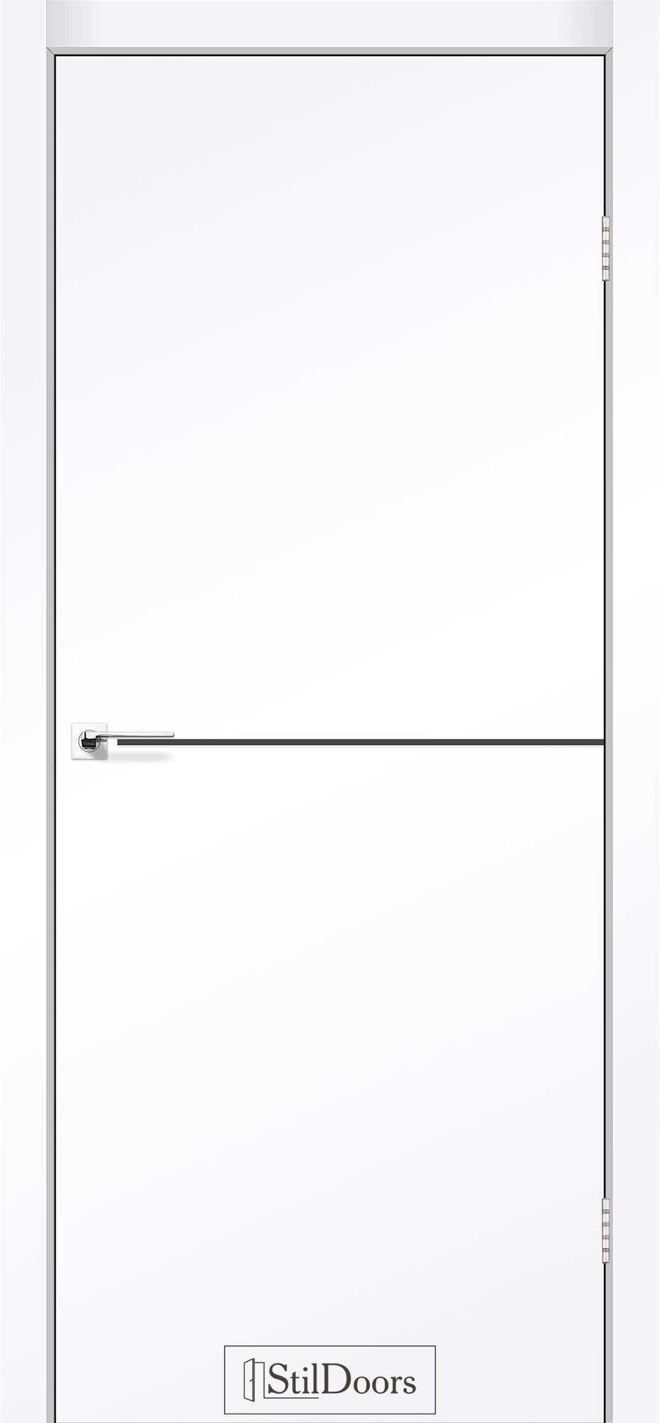 LOFT ALUMINIUM_WC_AlumInAnthracite Межкімнатні двері stil doors