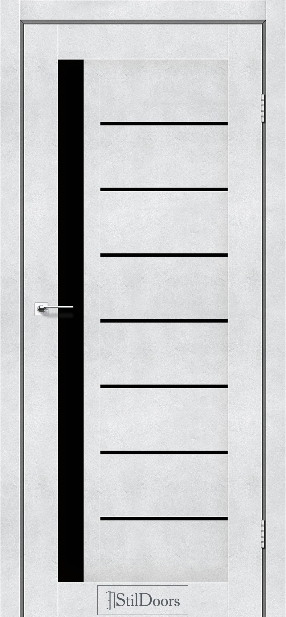 LONDON_LC_black Межкімнатні двері stil doors