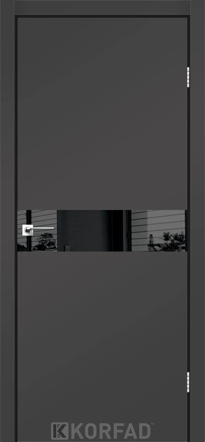 GLASS LOFT PLATO GLP-01 super PET антрацит