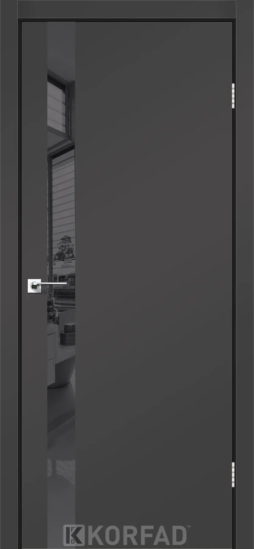 GLASS LOFT PLATO GLP-02 Super PET антрацит
